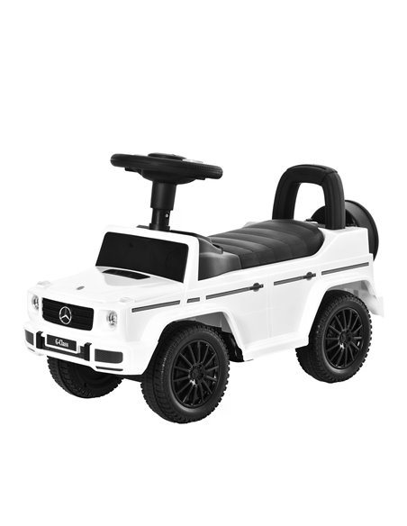 HOMCOM Mercedes-Benz G350 Licensed Baby Push Car, White 370-163WT - pic 70558 | FastDaddyshop