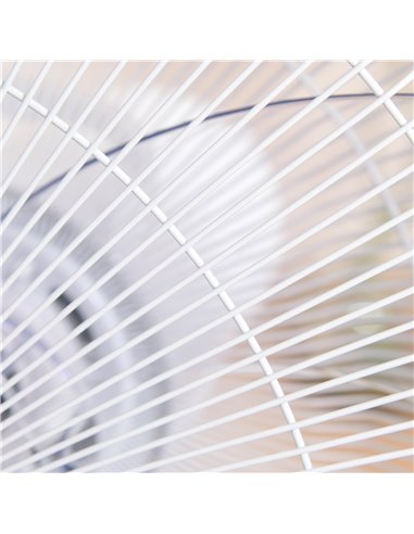 HOMCOM Pedestal Fan 54'' with LED Display, 3 Speeds, 3 Modes, 85 Oscillation, Adjustable Height & Remote Control for Living Room