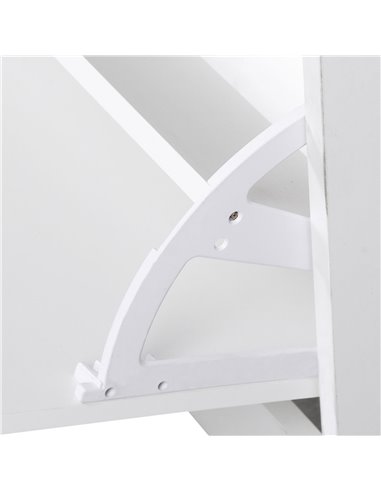 HOMCOM Entryway Furniture Set-White  831-146WT