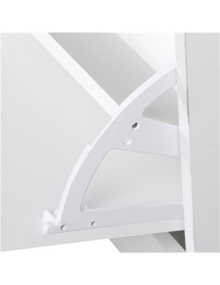 HOMCOM Entryway Furniture Set-White  831-146WT - pic 70665 | FastDaddyshop