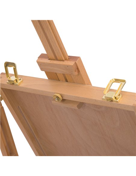 HOMCOM Wooden Art Easel Tripod Sketch Artist Painters Craft Portable Folding Drawing Board Lightweight - Natural Wood 914-001 - pic 70745 | FastDaddyshop