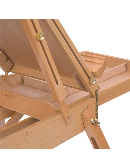 HOMCOM Wooden Art Easel Tripod Sketch Artist Painters Craft Portable Folding Drawing Board Lightweight - Natural Wood 914-001 - pic 70746 | FastDaddyshop