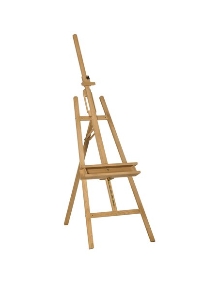 Vinsetto Artist Easel Stand for Wedding Sign, Natural 914-024V00ND - pic 70765 | FastDaddyshop