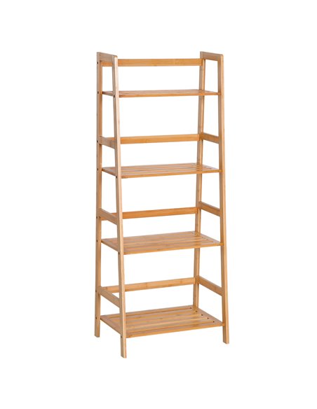 HOMCOM 4 Tier Ladder Shelf Unit Storage Unit Shelf DIY Plant Shelving Stand Holder Organiser 833-464 - pic 70819 | FastDaddyshop