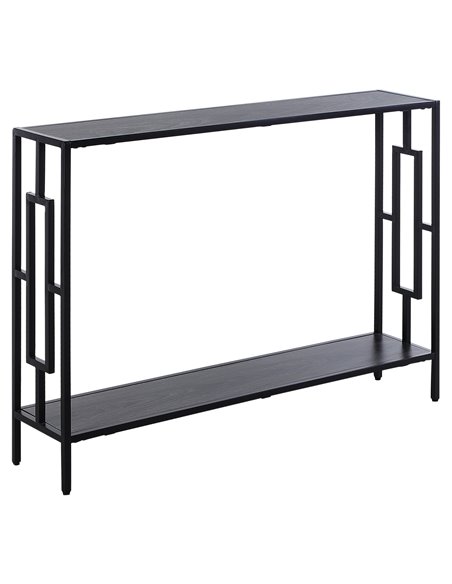 HOMCOM Industrial Console Table with Storage Shelf, Grey 837-028 - pic 70828 | FastDaddyshop