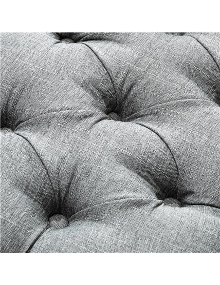 HOMCOM Tufted Upholstered Accent Bench Window Seat Bed End Stool Fabric Ottoman for Living Room, Bedroom, Hallway 838-065 - pic 71286 | FastDaddyshop