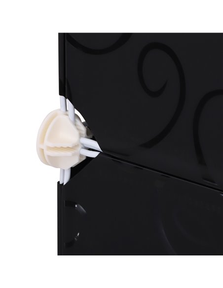 HOMCOM DIY Wardrobe Portable Interlocking Plastic Modular Closet Bedroom Clothes Storage Cabinet Cube Organiser - pic 7134 | FastDaddyshop