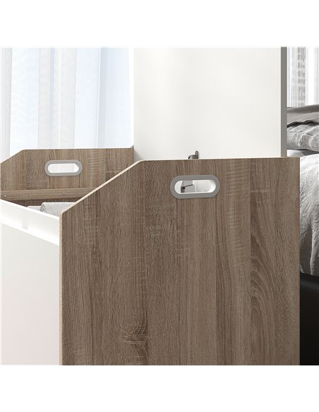 HOMCOM Storage Ottoman, Modern Storage Box with Lift Top and Hidden Space for Entryway, Living Room, Play Room, White 838-090V01 - pic 71646 | FastDaddyshop