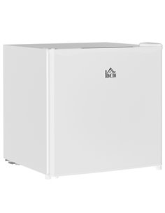 HOMCOM 46L Table Top Fridge, Counter Top Fridge with Chiller Box, Cream 800-155V70CW