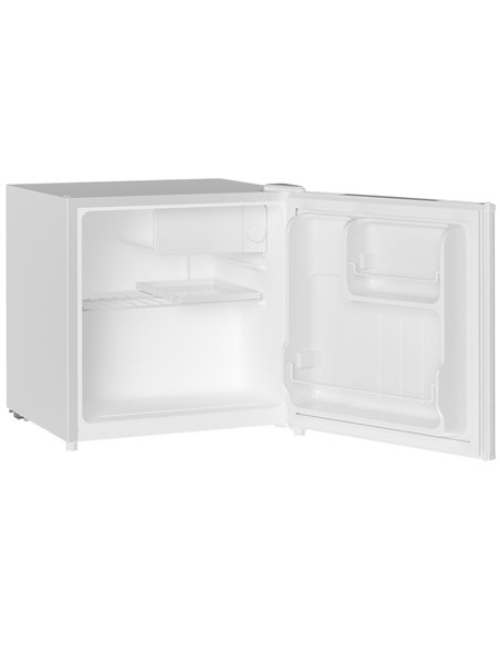 HOMCOM 46L Table Top Fridge, Counter Top Fridge with Chiller Box, Adjustable Temperature, Reversible Door, Mini Fridge for Bedro - pic 71690 | FastDaddyshop