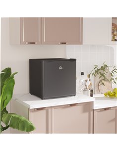 HOMCOM 46L Table Top Fridge, Counter Top Fridge, Black 800-155V70BK 2