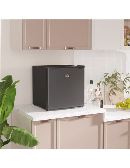 HOMCOM 46L Table Top Fridge, Counter Top Fridge with Chiller Box, Adjustable Temperature, Reversible Door, Mini Fridge 800-155V7 - pic 71693 | FastDaddyshop