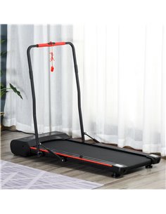 HOMCOM Foldable Walking Machine Treadmill 1-6km/h with LED Display & Remote Control Exercise Fitness for Home Office A90-224V70 2