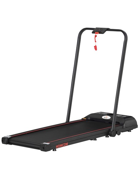 HOMCOM Folding Walking Treadmill for Home, Office, Black A90-246V70BK - pic 71782 | FastDaddyshop