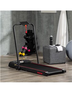 HOMCOM Folding Walking Treadmill for Home, Office, Black A90-246V70BK 2