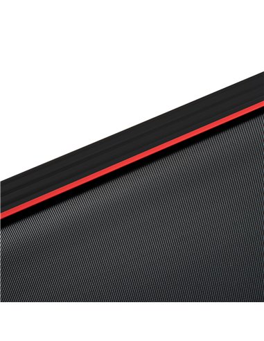HOMCOM Folding Walking Treadmill for Home, Office, Fitness Studio, Training Room Aerobic Walking Exercise Machine LED Display A9