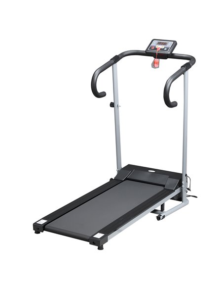 HOMCOM 10km/h Unisex Electric Folding Treadmill, Grey B1-0095 - pic 71827 | FastDaddyshop