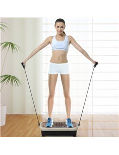 HOMCOM Vibration Plate Machine, 54L x 33W x 14Hcm A90-175V01 2