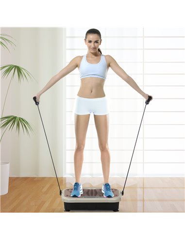 HOMCOM Vibration Plate Machine, 54L x 33W x 14Hcm A90-175V01