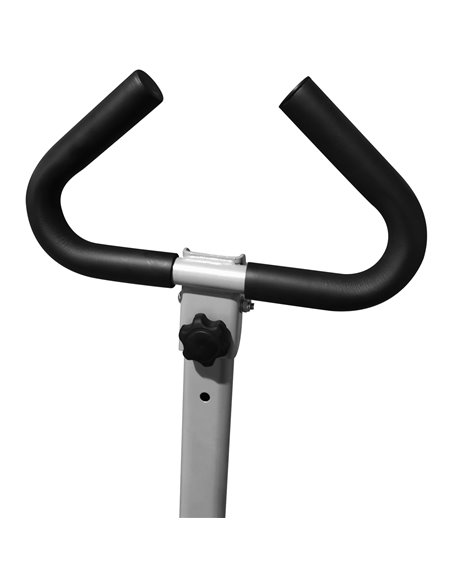 HOMCOM Stepper w/Handle Hand Grip Workout Fitness Machine For Fitness Aerobic Exercise Home Gym Grey A90-147GY - pic 71952 | FastDaddyshop