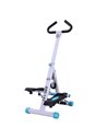 HOMCOM Stepper w/Handle Hand Grip Workout Fitness Machine For Fitness Aerobic Exercise Home Gym A90-147