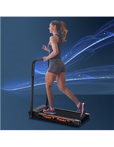 HOMCOM Electric Motorized Treadmill Walking Machine, Black A90-131V70 2