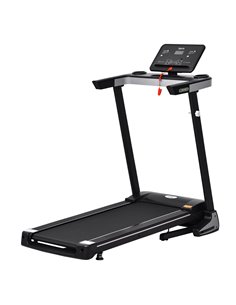 HOMCOM Folding Treadmill for Home Motorised Running Machine, Black A90-211V70