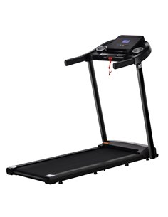 HOMCOM 1.5HP Treadmill, 12km/h Motorised Running Machine, Black A90-248