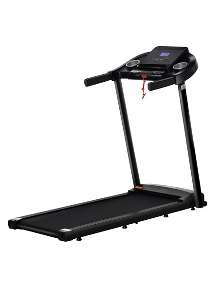 HOMCOM 1.5HP Treadmill, 12km/h Motorised Running Machine, Black A90-248 - pic 72016 | FastDaddyshop