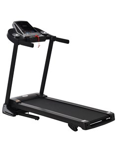HOMCOM Folding Treadmill Machine with 12 Preset Programs, Black A90-250V70