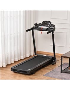 HOMCOM Folding Treadmill Machine with 12 Preset Programs, Black A90-250V70 2