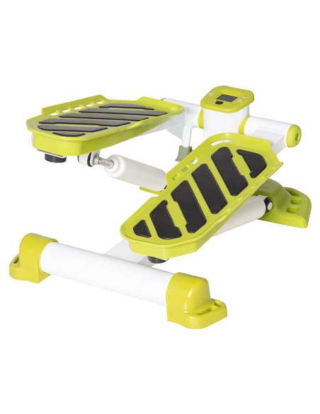 HOMCOM Portable Mini Stepper Exercise, White-Yellow A90-262YL - pic 72052 | FastDaddyshop