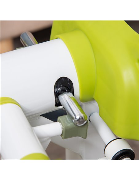 HOMCOM Portable Mini Stepper Exercise Legs Arms Thigh Toner Workout Toning Machine Fitness Stair Steps, White A90-262YL - pic 72060 | FastDaddyshop