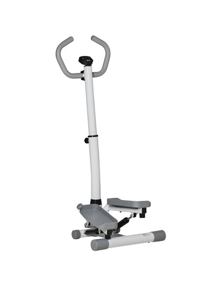 HOMCOM Adjustable Twist Stepper with LCD Screen, White A90-279WT - pic 72070 | FastDaddyshop