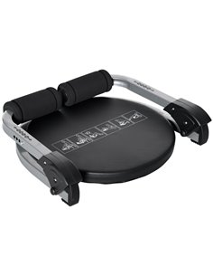 HOMCOM Abs Trainer, Ab Machine, Abs Workout Equipment, Whole Body Exercise Equipment for Home Gym A91-230V00BK