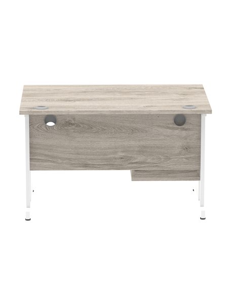 Dynamic Impulse 1200 x 800mm Straight Office Desk Grey Oak Top Cantilever 1 x 2 Drawer Fixed Pedestal I003446 - pic 73459 | FastDaddyshop