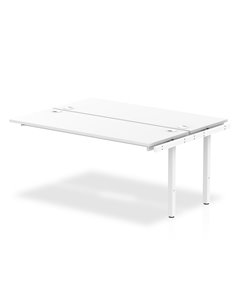 Dynamic Impulse Bench B2B Ext Kit 1600 White Frame Office Bench Desk White IB00243