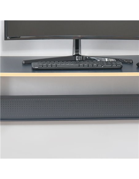 HOMCOM Home Office Computer Desk, Modern Simple Style Writing Table, PC Laptop Workstation with K-Shaped Legs for Bedroom, Livin - pic 7620 | FastDaddyshop