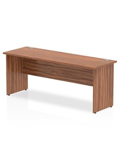 Dynamic Impulse 1800 x 600mm Straight Office Desk Walnut Top Panel End Leg MI001968