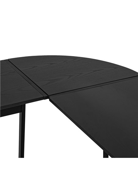 HOMCOM L Shape Computer Desk Corner Display Table Laptop Study Desk Minimalist Space Saving Wood Steel Gaming PC Workstation for - pic 7667 | FastDaddyshop