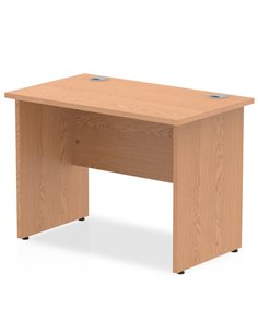 Dynamic Impulse 1000 x 600mm Straight Office Desk Oak Top Panel End Leg MI002697