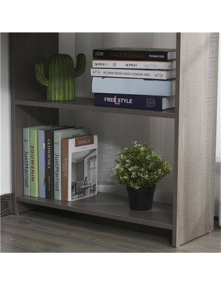 HOMCOM L-Shaped Corner Computer Desk w/ 2 Shelves Wide Worktop Keyboard Tray Drawer & CPU Stand Home Office Study Bedroom Furnit - pic 7731 | FastDaddyshop