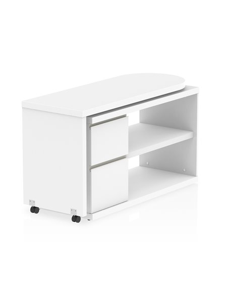 Dynamic Fleur Smart Storage Office Desk White HO00101 - pic 77494 | FastDaddyshop
