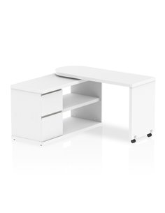 Dynamic Fleur Smart Storage Office Desk White HO00101 2
