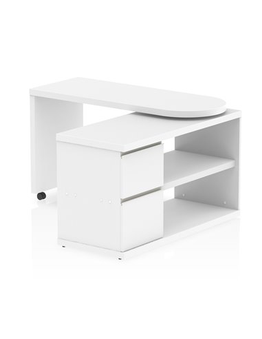 Dynamic Fleur Smart Storage Office Desk White HO00101