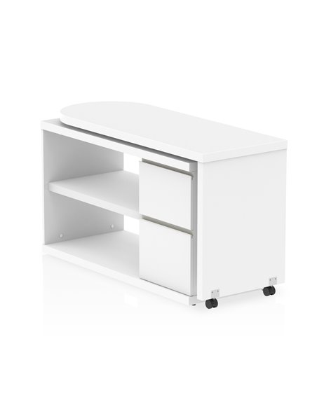 Dynamic Fleur Smart Storage Office Desk White HO00101 - pic 77500 | FastDaddyshop
