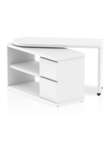 Dynamic Fleur Smart Storage Office Desk White HO00101 - pic 77505 | FastDaddyshop