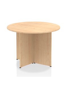 Dynamic Impulse 1000mm Round Table Maple Top Arrowhead Leg I003396