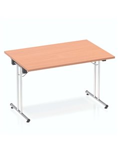 Dynamic Impulse 1200mm Folding Rectangular Table Beech Top I000690