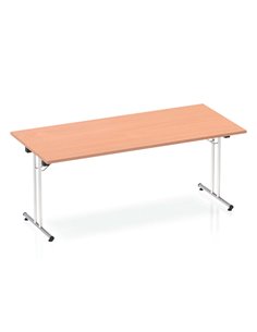Dynamic Impulse 1800mm Folding Rectangular Table Beech Top I000692